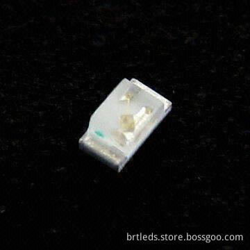 Super Blue/Amber SMD LED with Water Clear Lens Apperance and 2.0 x 1.25 x 1.0mm Standard Package